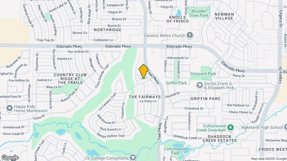 2850 Del Largo Way Map and Location Details