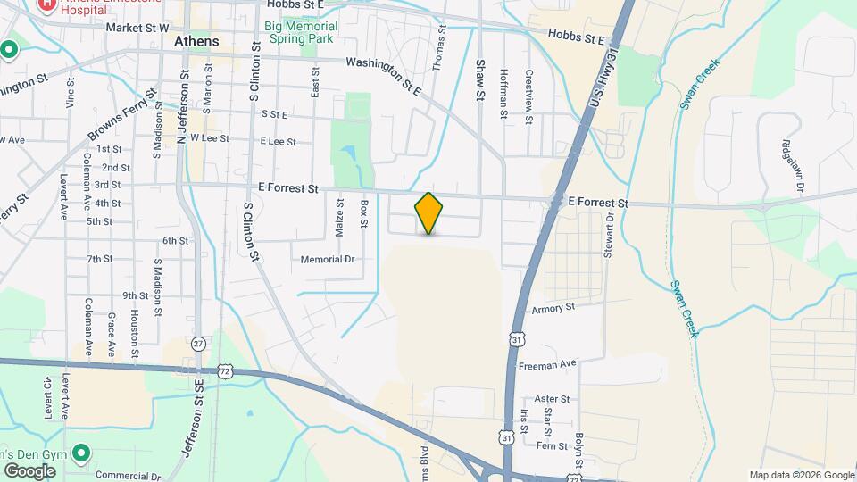 804 Hereford Dr Map and Location Details