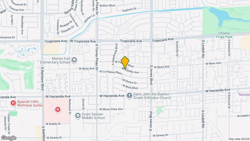 6287 W Katella Ave Map and Location Details