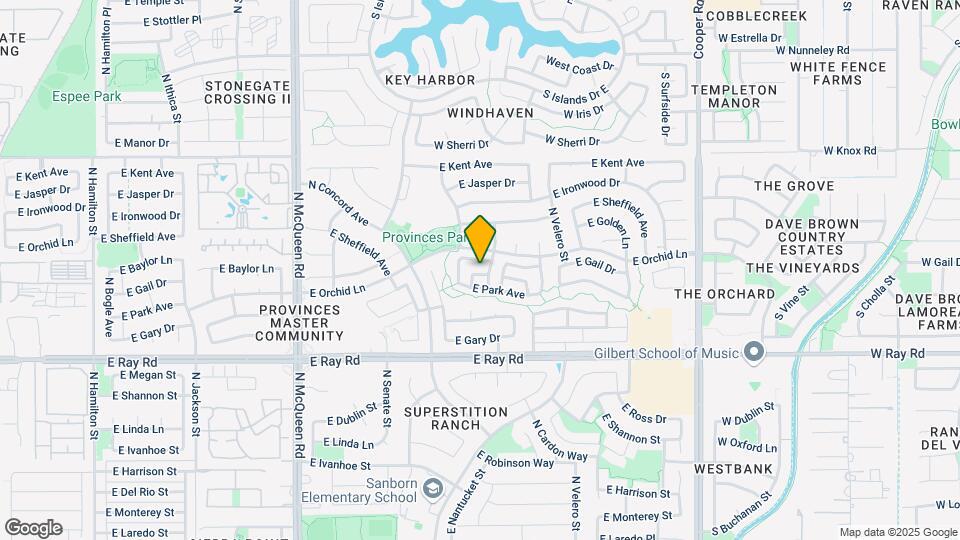 1420 E Countrywalk Ln Map and Location Details