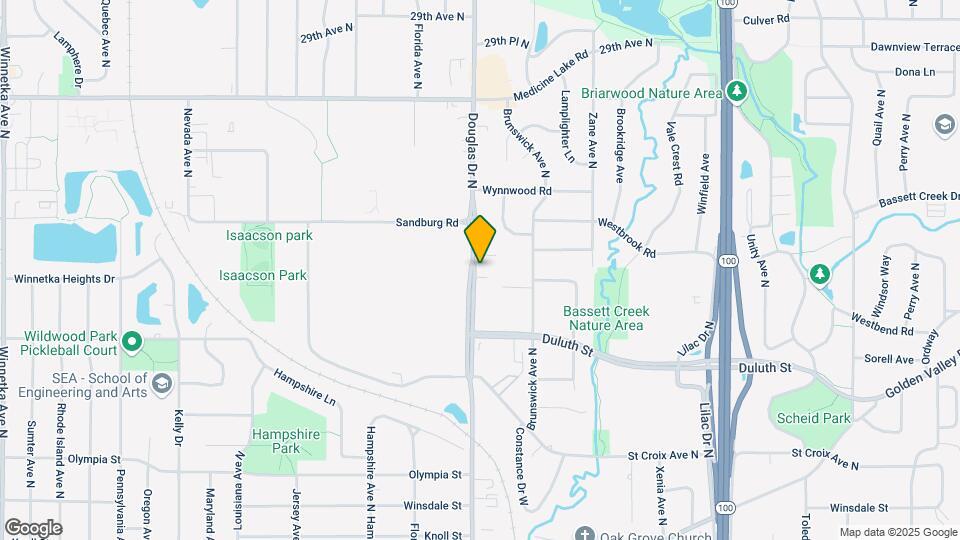 Golden Valley Townhomes Map and Location Details