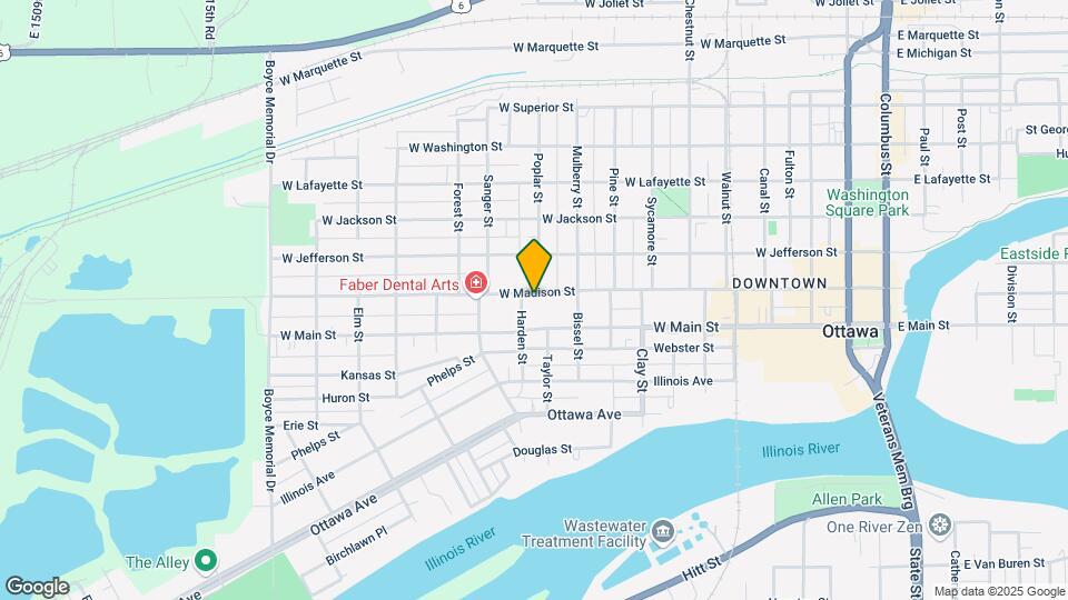 1009 W Madison St Map and Location Details