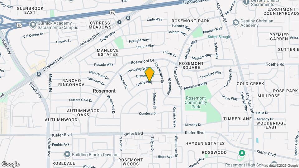 9152 Cecile Way Map and Location Details