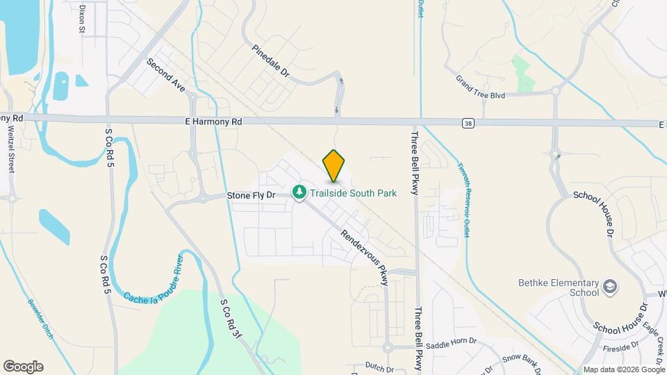 4860 Denys Dr. Map and Location Details