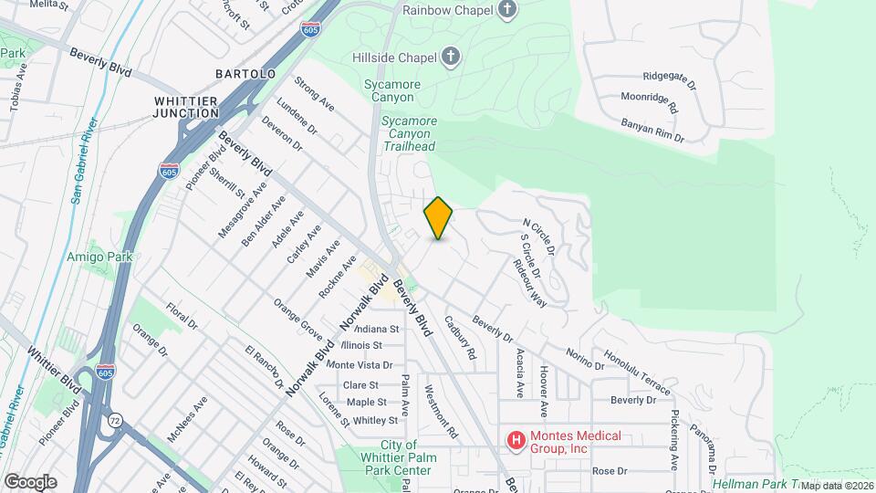 5236 Palm Ave Map and Location Details