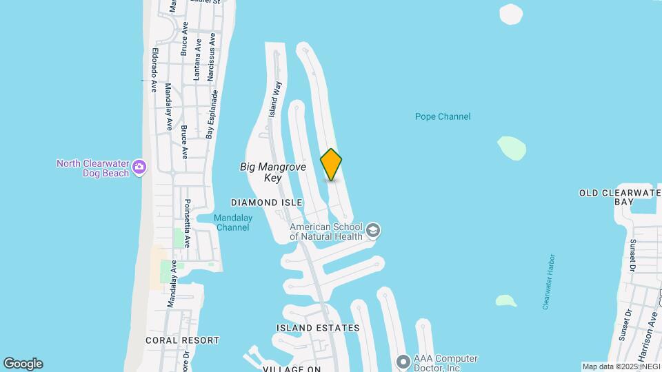 668 Harbor Is Map and Location Details