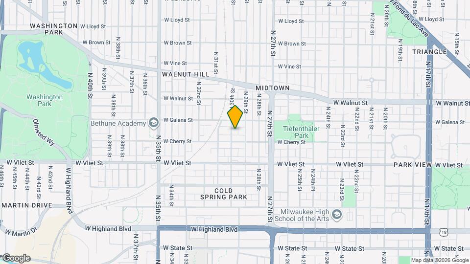 1522 N 30th St Map and Location Details