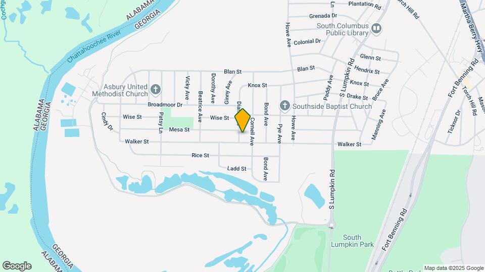 2440 Diane Ave Map and Location Details