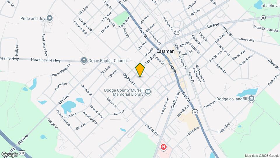 124 Magnolia St Map and Location Details