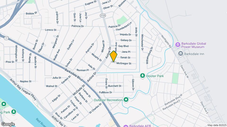 3204 McGregor St Map and Location Details