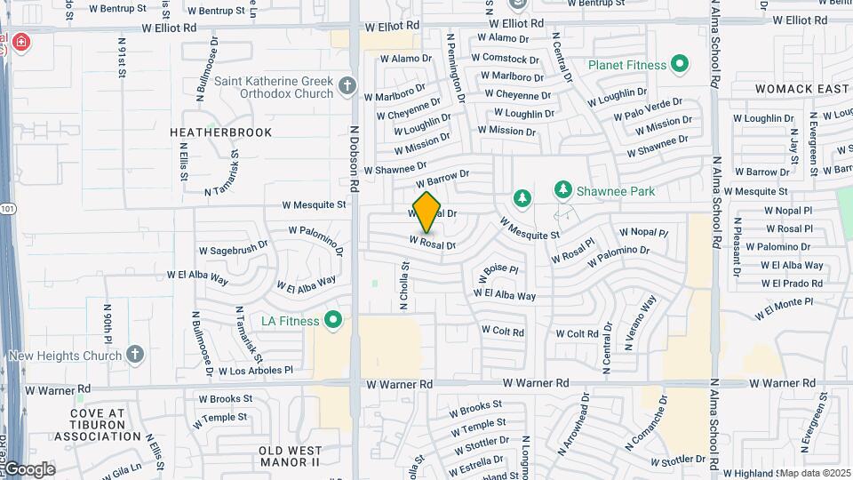 2304 Kachina Ct Map and Location Details