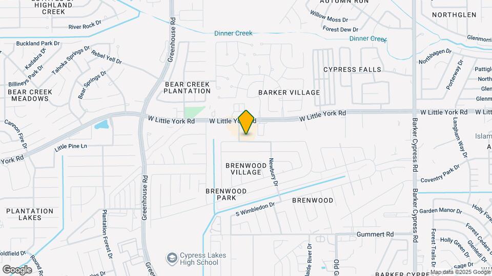 18810 Dennington Dr Map and Location Details