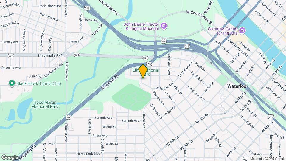 1274 W Mullan Ave Map and Location Details