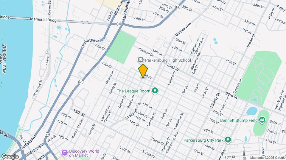 1103 19th St Map and Location Details