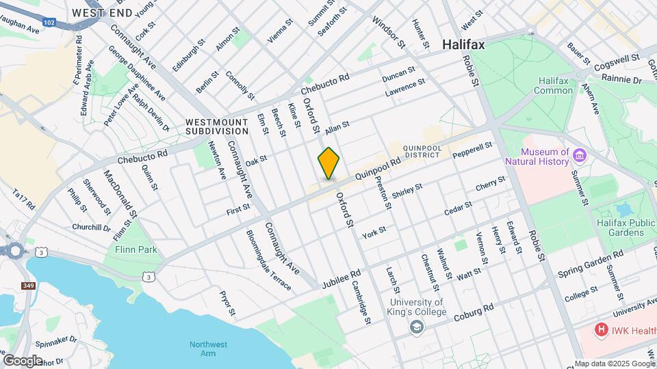 6413 Quinpool Rd Map and Location Details