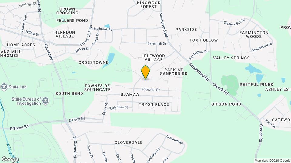 3417 Snowberry Dr Map and Location Details