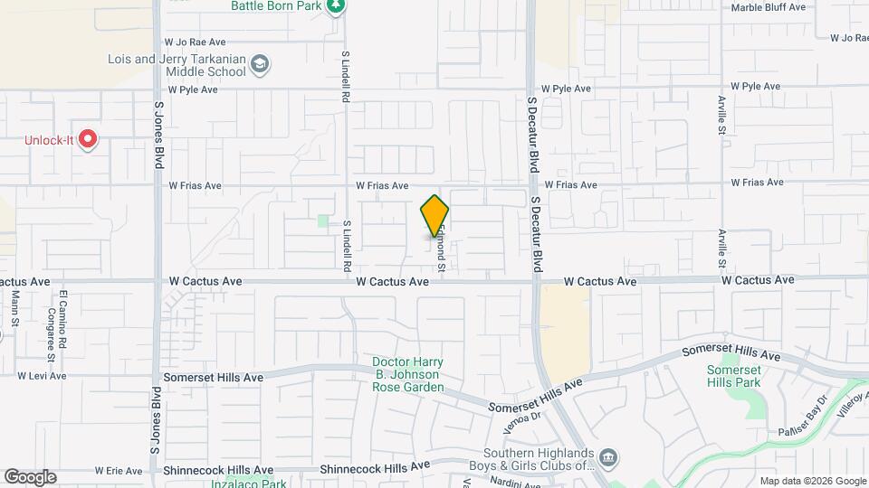 10424 Madagascar Palm St Map and Location Details