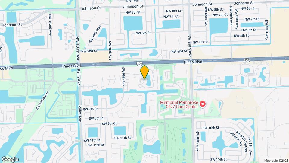 351 Palm Way Map and Location Details