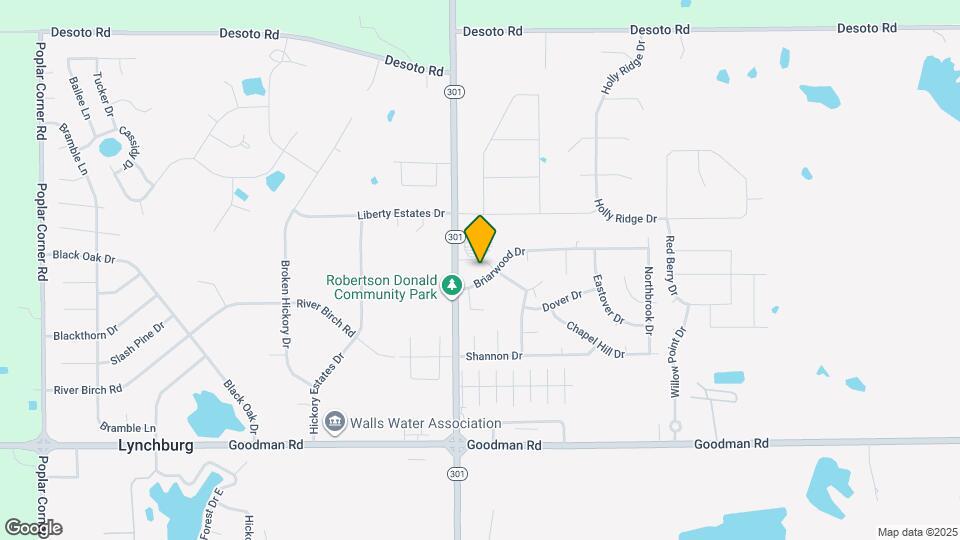 5928 Briarwood Dr Map and Location Details