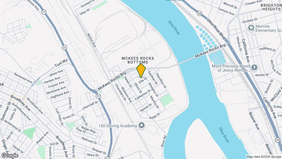 321 Ella St Map and Location Details