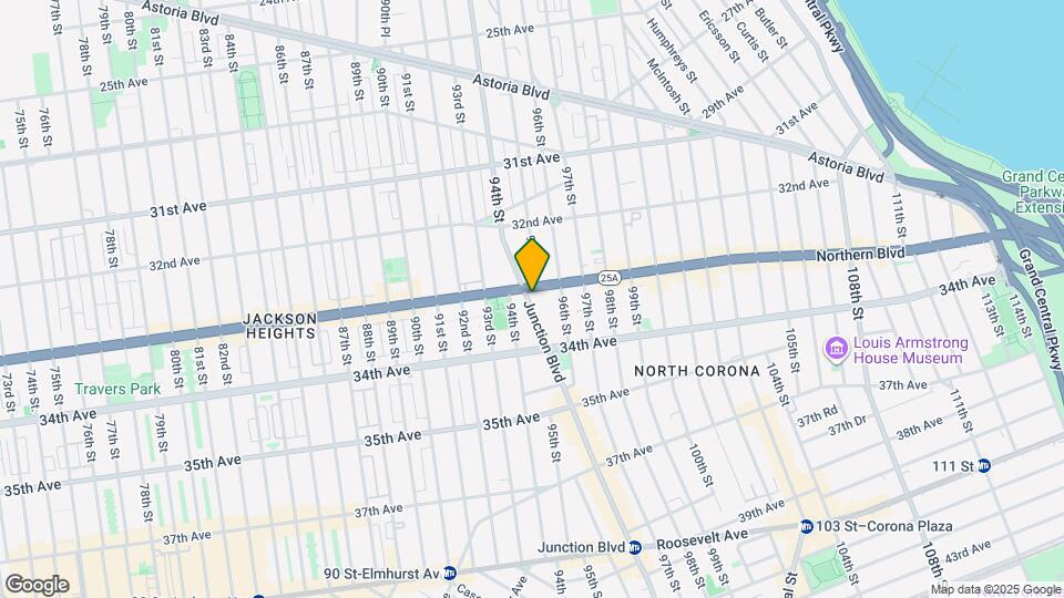 33-07 Junction Blvd Map and Location Details