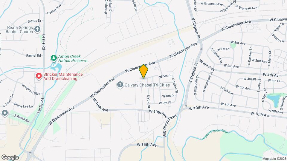 501 S Yolo Pl Map and Location Details