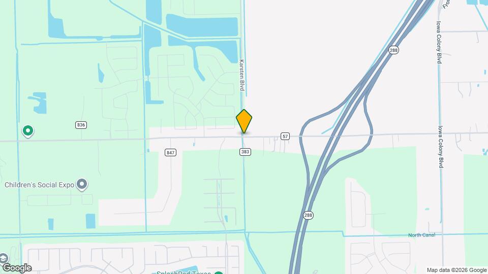 10203 Karsten Rd Map and Location Details