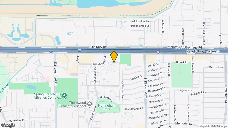 14209 Lost Meadow Ln Map and Location Details