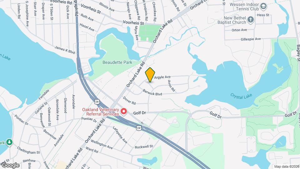 1 Oxford Rd Map and Location Details