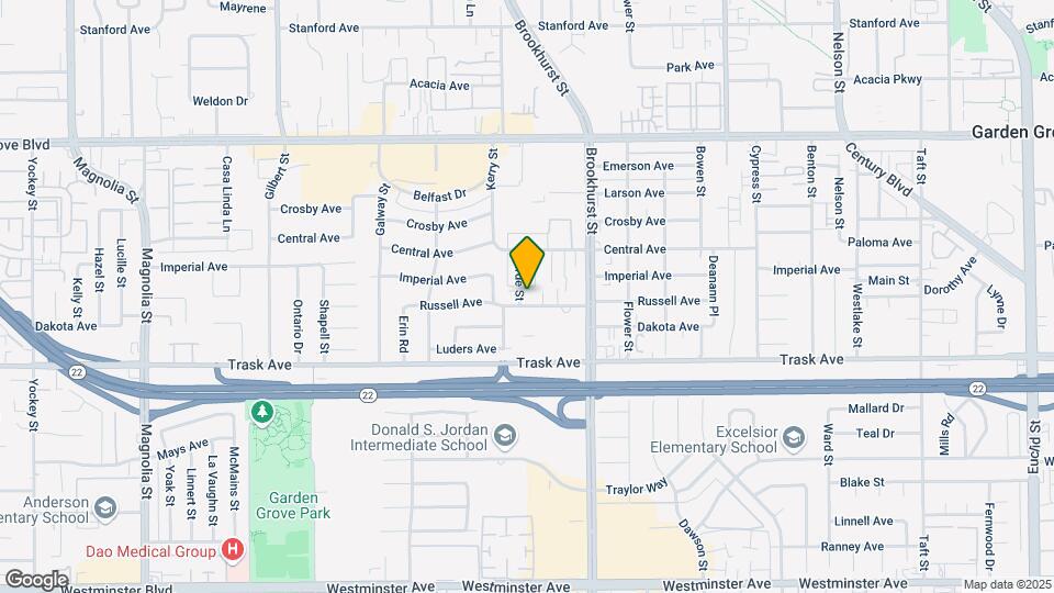 9831 Russell Ave Map and Location Details