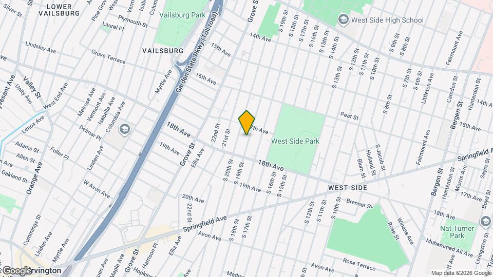 635 S 19th St, Unit 3 Mapa y Detalles de la Ubicación
