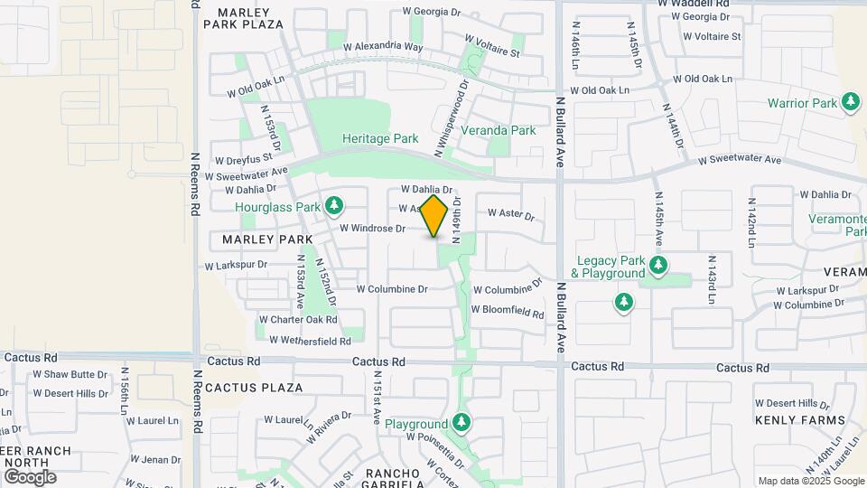 12720 N 149th Ln Map and Location Details