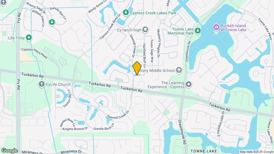 19831 Hamlet Shadow Ln Map and Location Details