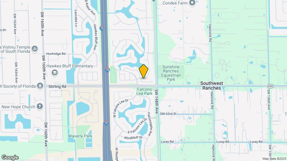 14931 Newcastle Ln Mapa y Detalles de la Ubicación