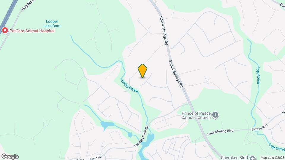 6732 Carriage Walk Ln Mapa y Detalles de la Ubicación