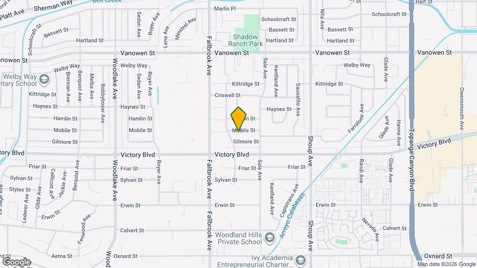 22648 Mobile St Map and Location Details