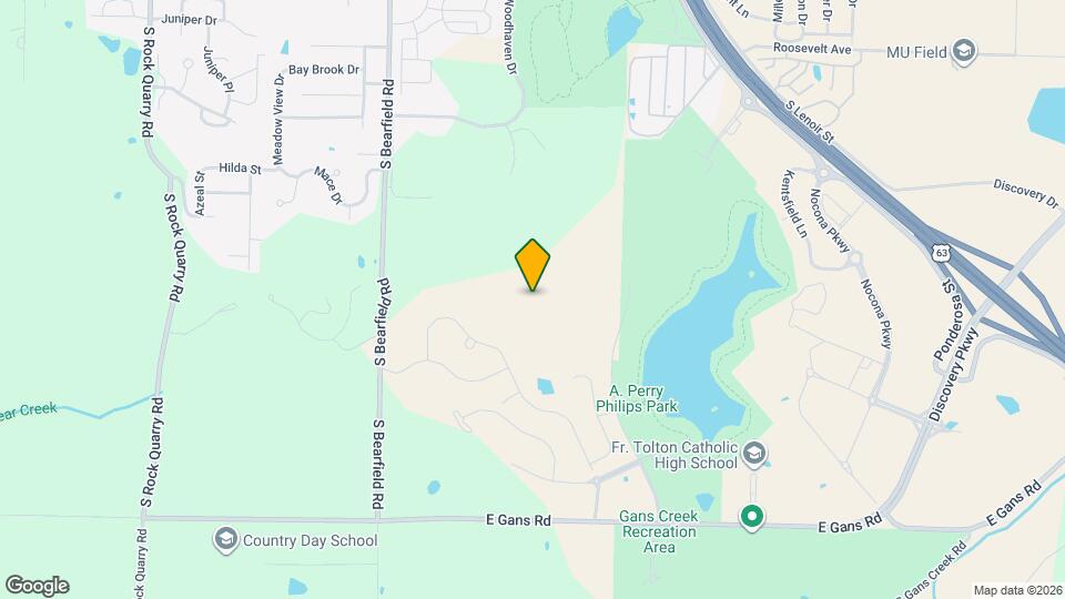 2801 Easley Cabin Cir Map and Location Details
