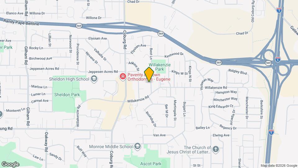 1670 Best Ln Map and Location Details