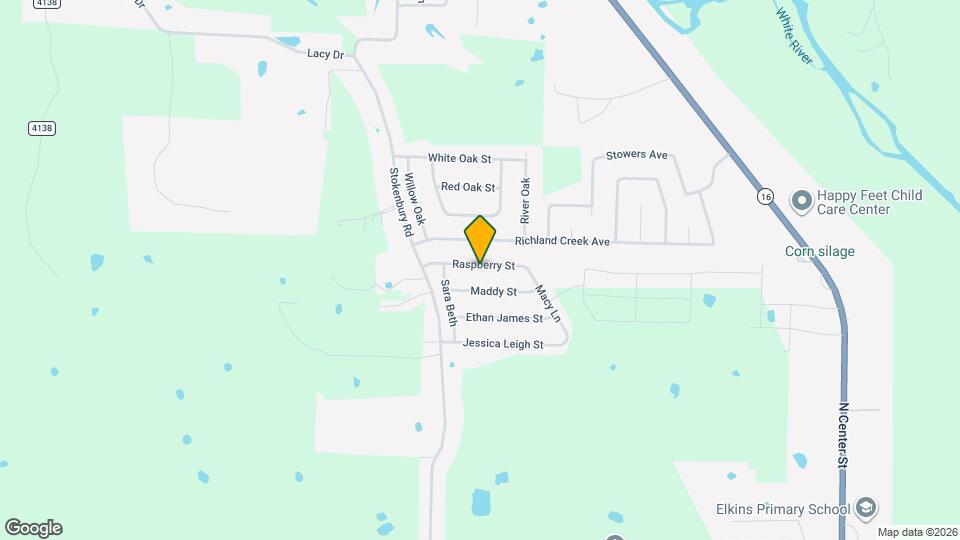 1007 Raspberry St Map and Location Details