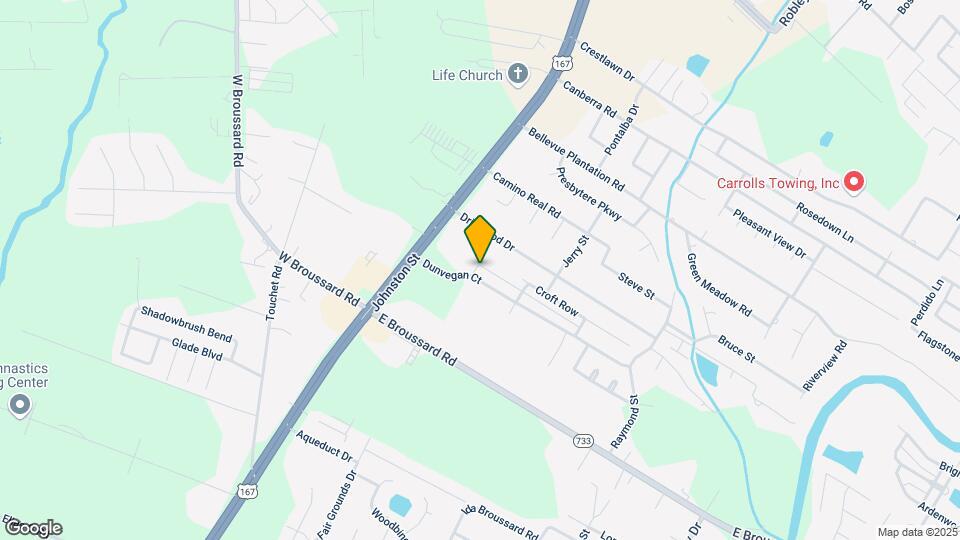 424 Dunvegan Ct Map and Location Details