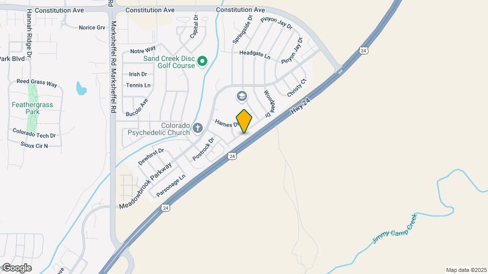 1587 Woodpark Dr Map and Location Details