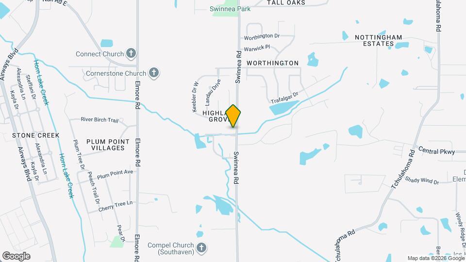 978 Parham Drive Map and Location Details