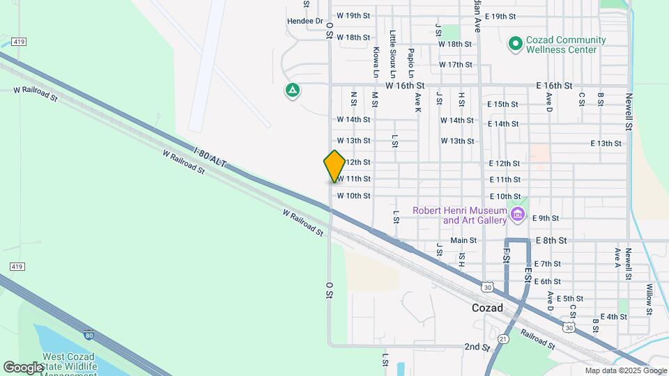 The Cooper Apartment Homes Mapa y Detalles de la Ubicación