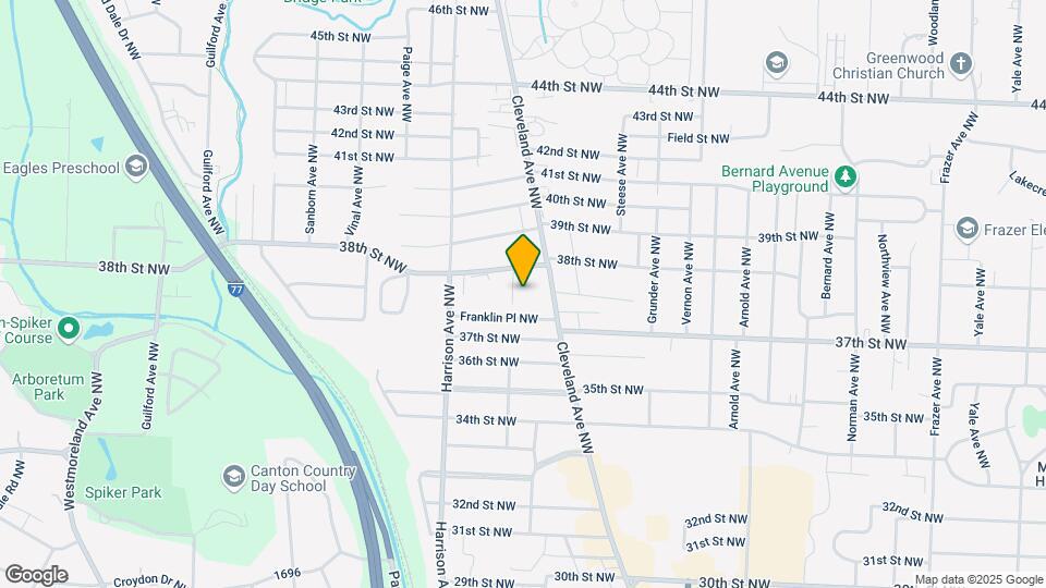 3748 Woodford Ave NW Map and Location Details