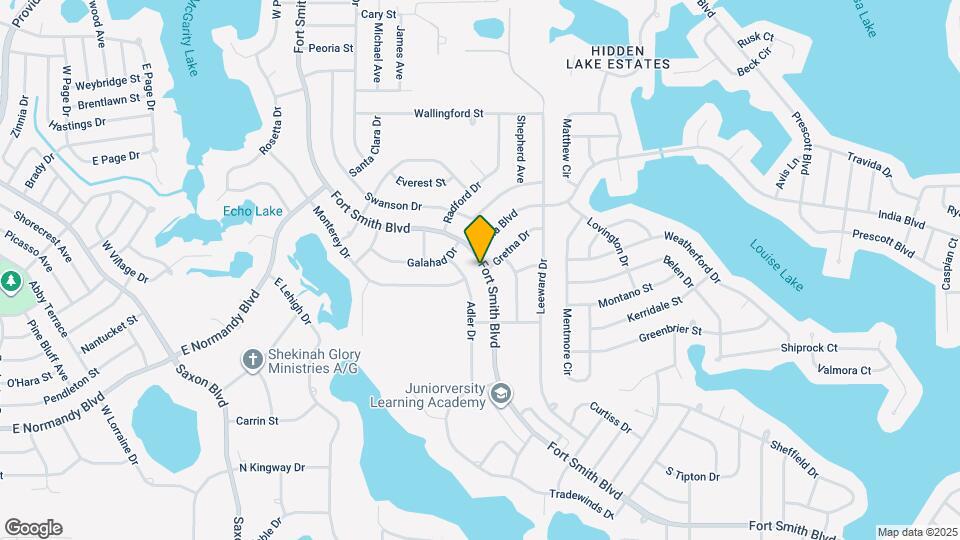 913 Fort Smith Blvd Map and Location Details