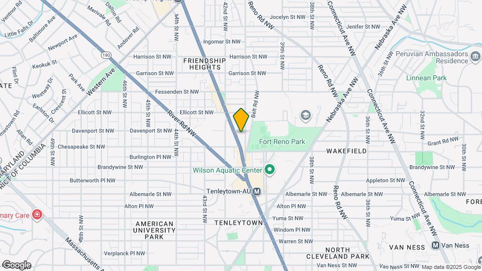 4750 41st St NW Map and Location Details