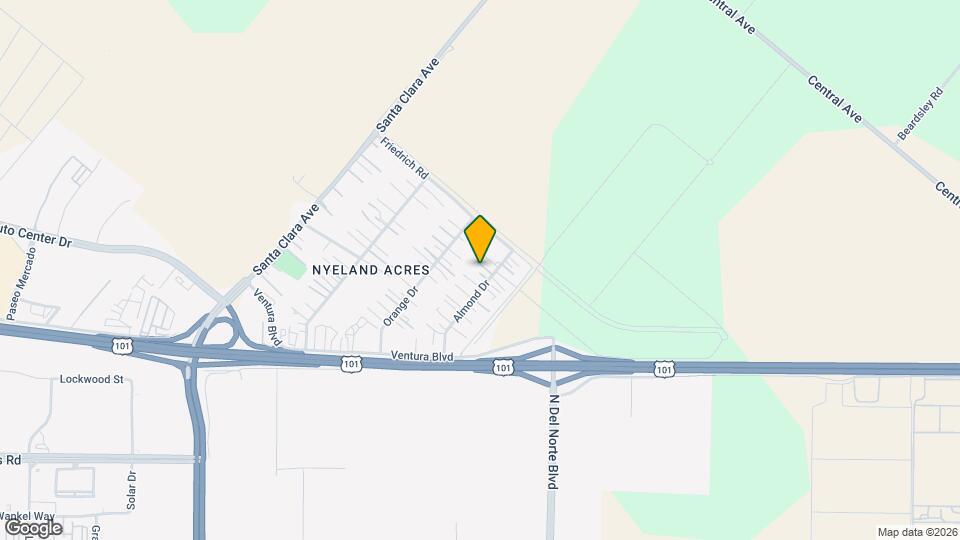 3667 Almond Dr Map and Location Details