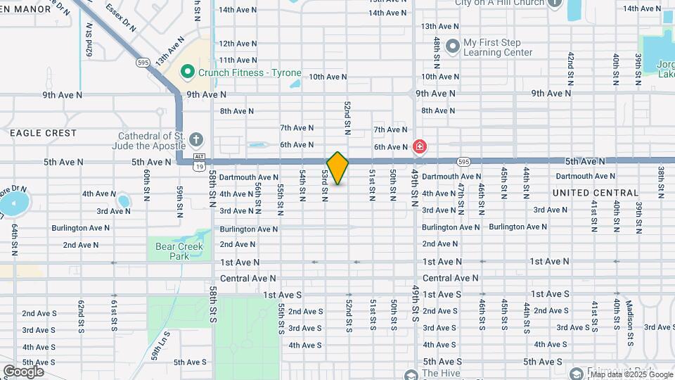 5227 4th Ave N Map and Location Details