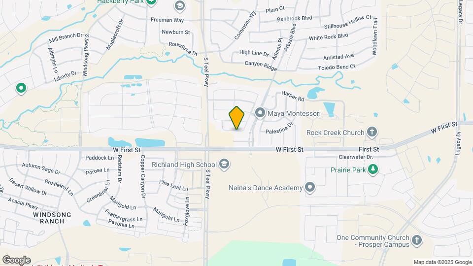 16008 Aquilla Wy Map and Location Details