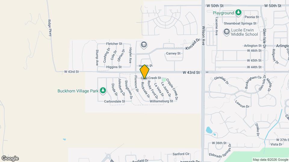 4238 Rockvale Dr Map and Location Details